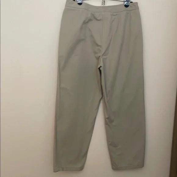 Caslon Khaki Straight Leg Trousers - Picture 2 of 5